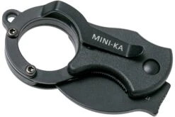 Fox Mini-Ka Folding Black W. Black Blade -Victorinox Boutique FOFX 535B 04 fox knives