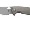 Fox Baby Core FX-608TI Stonewashed Titanium Couteau De Poche, Jesper Voxnaes Design -Victorinox Boutique FOFX 608TI 01 fox knives