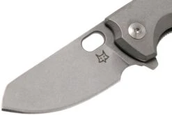 Fox Baby Core FX-608TI Stonewashed Titanium Couteau De Poche, Jesper Voxnaes Design -Victorinox Boutique FOFX 608TI 03 fox knives