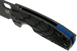 Fox Baby Core FX-608 Black Stonewashed Couteau De Poche, Jesper Voxnaes Design -Victorinox Boutique FOFX 608 07 fox knives