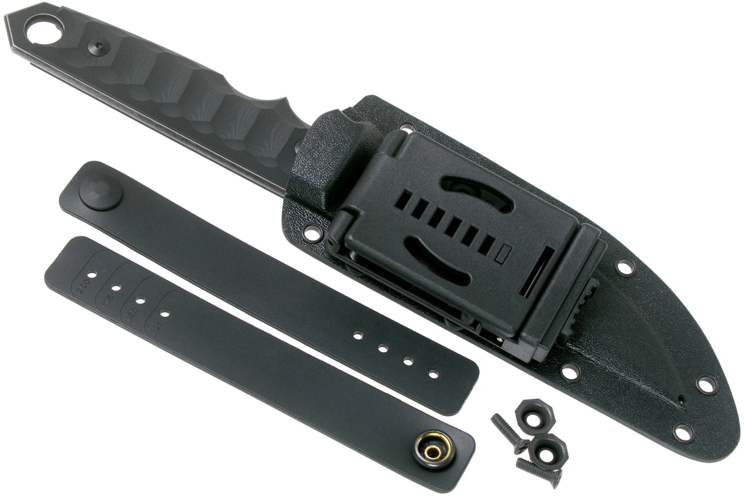 Fox Knives Ryu FX-634 Black G10, Couteau Fixe, Black Roc Knives Design 9 Fox Knives Ryu FX-634 Black G10, Couteau Fixe, Black Roc Knives Design – Image 7