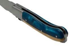 Fontenille Pataud Gentleman 10,5 Cm L8HBU Blue Hybrid Boxwood Couteau De Poche -Victorinox Boutique FPL8HBU 04 fontenille pataud