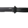 Gerber Prodigy Fixed Blade Black Serrated 22-01121 Couteau Fixe -Victorinox Boutique GE22 01121 01 gerber ge22 01121 01