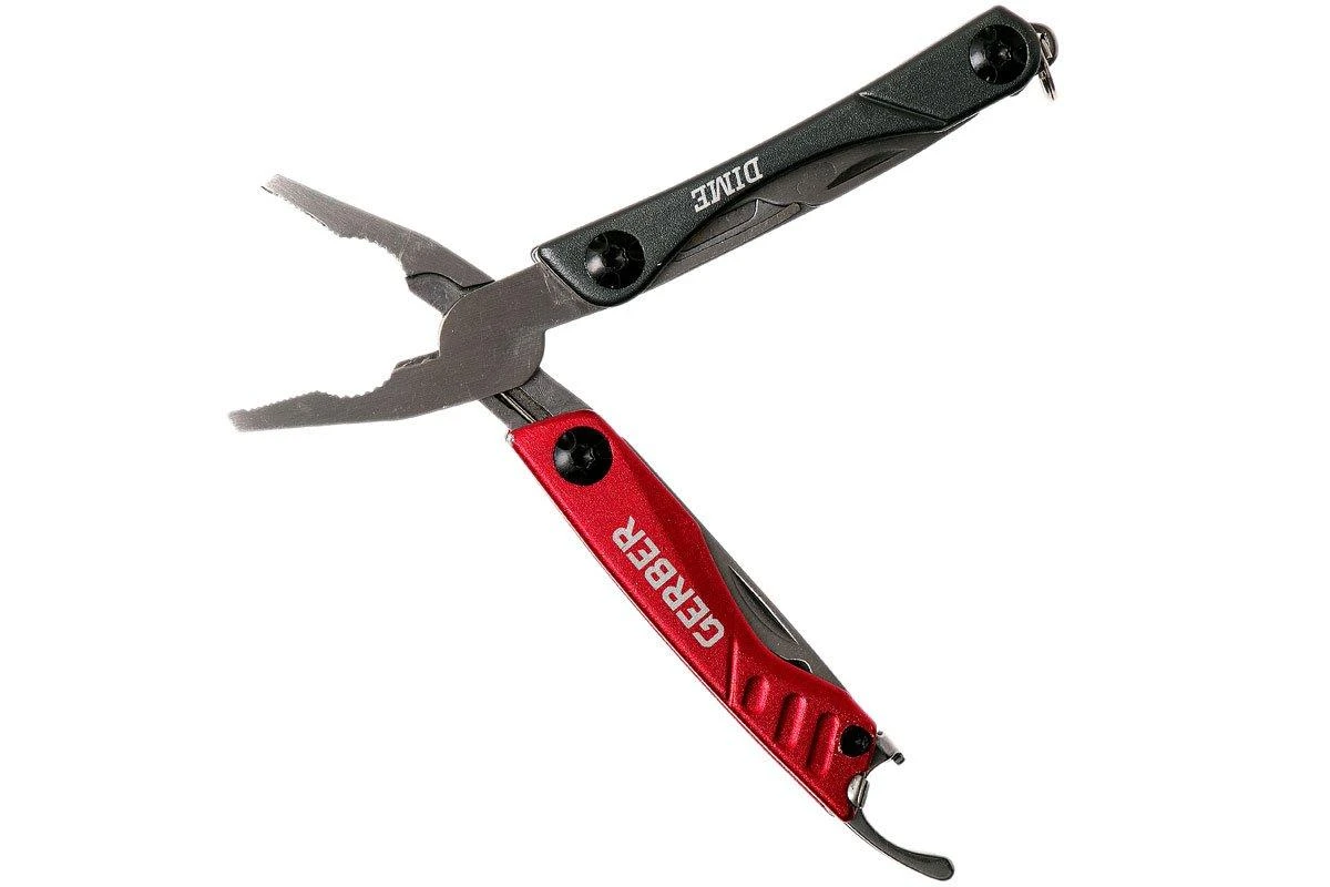 Gerber Dime Micro Pince Multifonction Rouge, 30-000417 3 Gerber Dime Micro Pince Multifonction Rouge, 30-000417