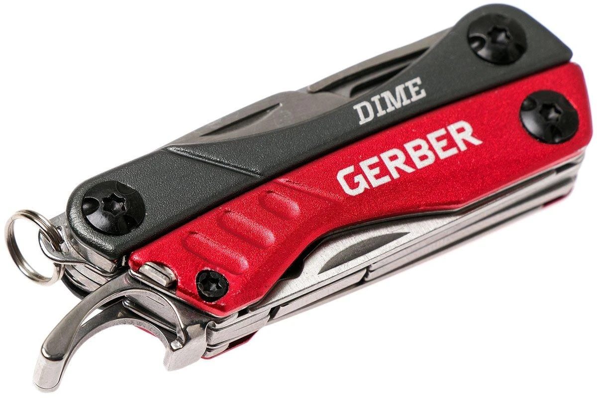 Gerber Dime Micro Pince Multifonction Rouge, 30-000417 6 Gerber Dime Micro Pince Multifonction Rouge, 30-000417 – Image 4