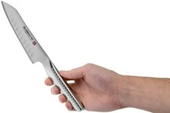 Global Ni GNM-01 Couteau à Légumes Avec Alvéoles 14 Cm 13 Global Ni GNM-01 Couteau à Légumes Avec Alvéoles 14 Cm -Victorinox Boutique GLNM001 06 global ni