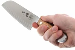 Santoku Alvéolé Alpha Olivier Güde, X546/18 -Victorinox Boutique GUX546 18 05 gude alpha olive gux546 18 05