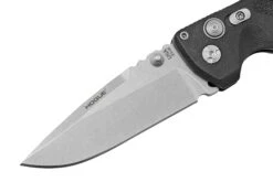 Hogue EX-03 3.5" Drop Point Polymer Handle, Matte Black 34370 Couteau De Poche -Victorinox Boutique HK34370 03 hogue