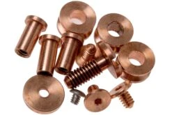 Rick Hinderer Complete Copper Hardware Set, XM18 3”