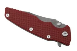Rick Hinderer Eklipse 3.5” Spearpoint S45VN, Working Finish, Red G10, Couteau De Poche 13 Rick Hinderer Eklipse 3.5” Spearpoint S45VN, Working Finish, Red G10, Couteau De Poche -Victorinox Boutique HRK EK 35 SP WF RD 06 rickhinderer