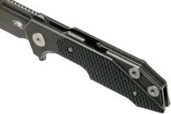 Rick Hinderer Fulltrack Spanto Battle Black S35VN Couteau De Poche Black G10 -Victorinox Boutique HRK FTRACK BBB 08 rick hinderer knives