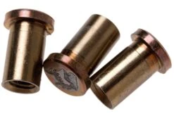 Rick Hinderer Handle Nuts Bronze Titanium, Lasered Horse Head, Set De 3, XM18 3,5” Skinny