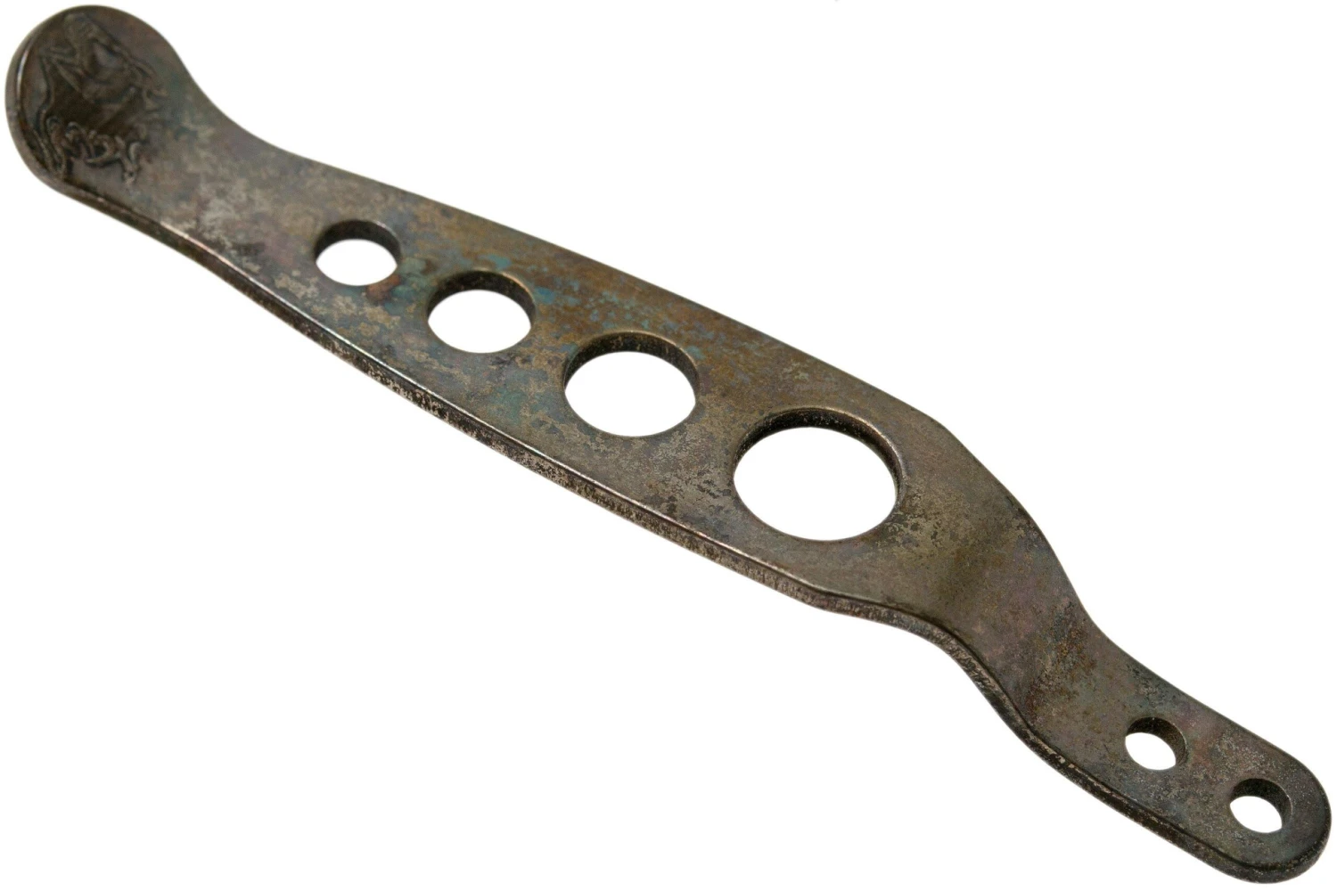 Rick Hinderer Knives Holey Pocket Clip, Antiqued 3 Rick Hinderer Knives Holey Pocket Clip, Antiqued