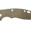 Rick Hinderer XM-18 3" Plaquette De Manche, Textured OD Green Micarta