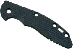 Rick Hinderer XM-18 3,5” Plaquette De Manche, Dark Grey G10