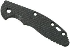 Rick Hinderer XM-18 3,5” Plaquette De Manche, Textured Carbonfiber