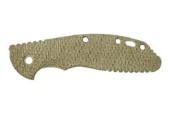 Rick Hinderer XM24 Plaquette De Manche, Textured OD Green Canvas Micarta