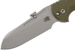 Rick Hinderer XM Slippy 3" Sheepfoot 20CV OD Green G10 Slipjoint Couteau De Poche -Victorinox Boutique HRK SLIPPY SF OD 03 rick hinderer