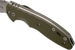 Rick Hinderer XM Slippy 3" Sheepfoot 20CV OD Green G10 Slipjoint Couteau De Poche -Victorinox Boutique HRK SLIPPY SF OD 07 rick hinderer