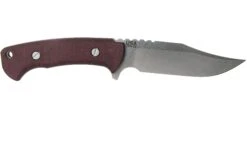 Rick Hinderer Ranch Bowie Burgundy Canvas Micarta, Stonewashed, Couteau Bowie 11 Rick Hinderer Ranch Bowie Burgundy Canvas Micarta, Stonewashed, Couteau Bowie -Victorinox Boutique HRK TRB SW BM 02 rick hinderer knives