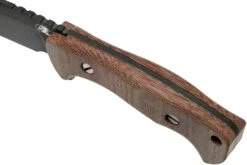 Rick Hinderer Ranch Harpoon Spanto Black DLC Natural Micarta Couteau De Survie -Victorinox Boutique HRK TRH SPSWBK NM 05 rick hinderer knives