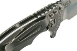 Rick Hinderer XM-18 3" Wharncliffe 20CV Stonewash, Translucent G10, Couteau De Poche 14 Rick Hinderer XM-18 3" Wharncliffe 20CV Stonewash, Translucent G10, Couteau De Poche -Victorinox Boutique HRK XM18 3 WCSWT 06 hinderer