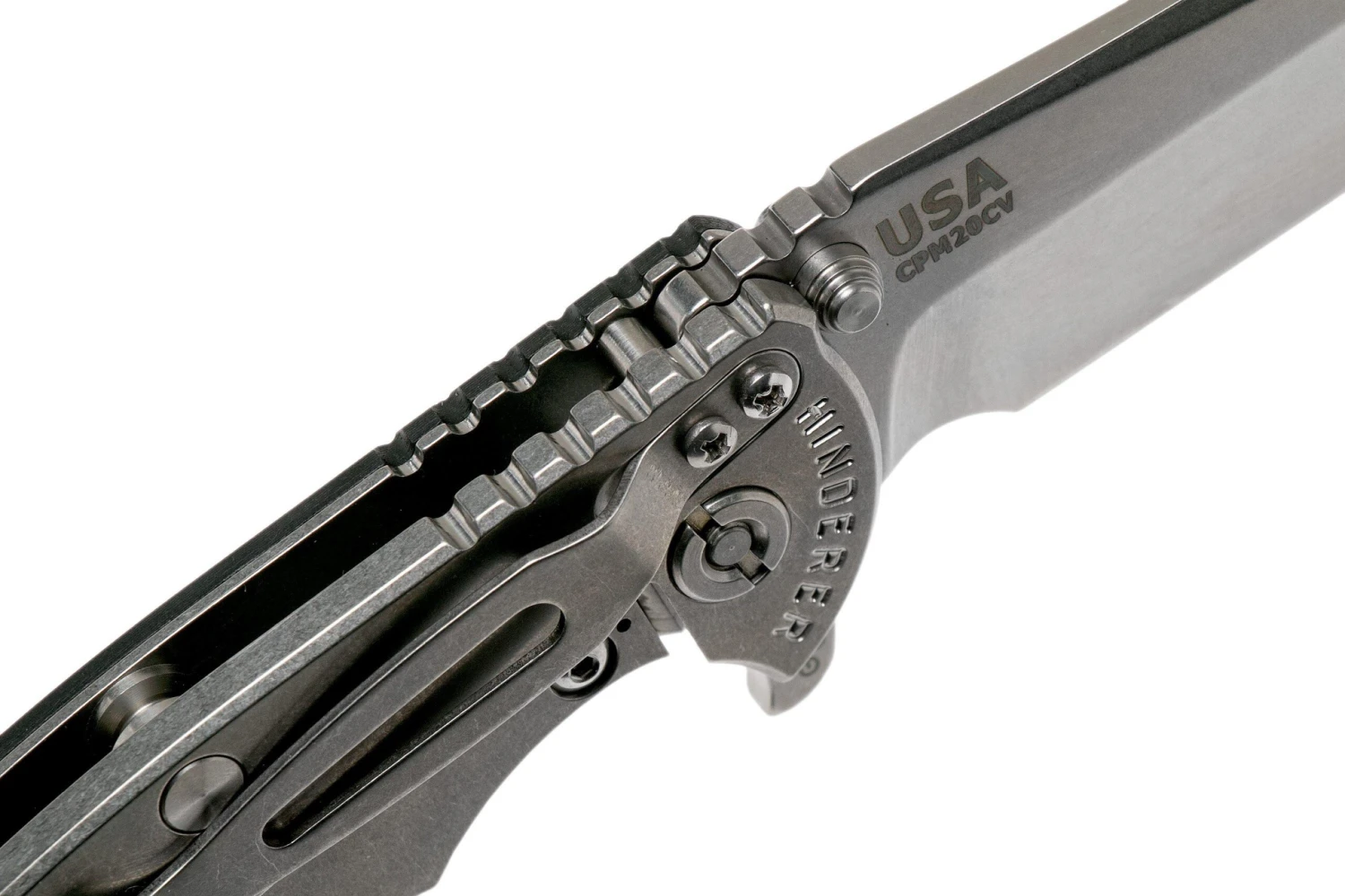 Rick Hinderer XM-18 3.5" Spanto 20CV, Black G10 Couteau De Poche 8 Rick Hinderer XM-18 3.5" Spanto 20CV, Black G10 Couteau De Poche – Image 6