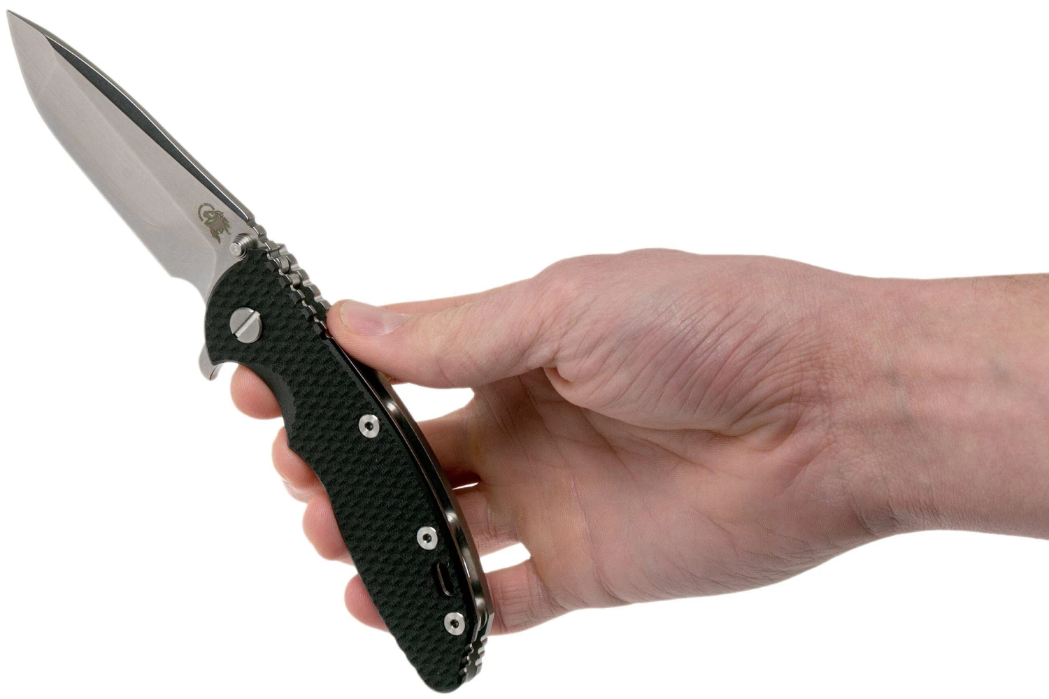 Rick Hinderer XM-18 3.5" Spanto 20CV, Black G10 Couteau De Poche 10 Rick Hinderer XM-18 3.5" Spanto 20CV, Black G10 Couteau De Poche – Image 8