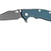 Rick Hinderer XM-18 3.5 Bowie 20CV Battle Bronze, Dark Green-Black G10 Couteau De Poche -Victorinox Boutique HRK XM18 35 BW BBRDG 01 rickhinderer