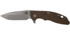 Rick Hinderer XM-18 3.5" Spanto 20CV, Flat Dark Earth G10 Couteau De Poche