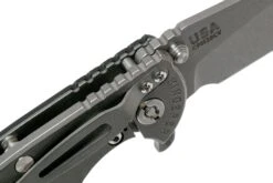 Rick Hinderer XM18 3,5” Slicer Working Finish, Black G10 -Victorinox Boutique HRK XM18 35 SLWF BK 06 rick hinderer knives