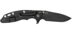 Rick Hinderer XM18 3,5” Slicer CPM 20CV Battle Black DLC, Red G10, Couteau De Poche -Victorinox Boutique HRK XM18 SL 35 BB RD 02 rick hinderer knives