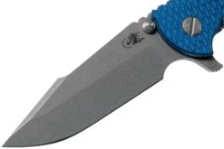 Rick Hinderer XM-18 3.5" Skinny Harpoon Spanto Battle Blue, Blue-Black G10 Couteau De Poche -Victorinox Boutique HRK XM1835 SHP BB BB 03 rick hinderer knives