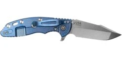 Rick Hinderer XM-18 3.5" Skinny Harpoon Spanto Stonewash, Blue-Black G10 Couteau De Poche -Victorinox Boutique HRK XM1835 SHP SB BK 02 rick hinderer knives