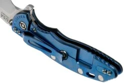 Rick Hinderer XM-18 3.5" Skinny Harpoon Spanto Stonewash, Blue-Black G10 Couteau De Poche -Victorinox Boutique HRK XM1835 SHP SB BK 05 rick hinderer knives