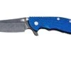 Rick Hinderer XM-24 4" Gen6 Sheepfoot 20CV, Battle Black, Blue/Black G10 Couteau De Poche -Victorinox Boutique HRK XM24 SF BK BB 01 rickhinderer