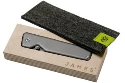 The James Brand Chapter, Couteau De Poche Titanium + Damascus -Victorinox Boutique JAKCHP1301 09 the james brand v201910