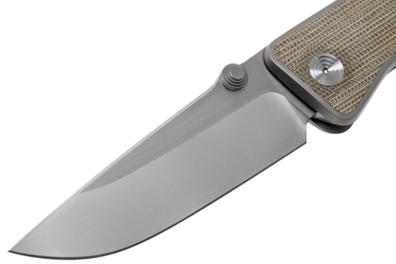 The James Brand The Barnes Titanium, OD Green Micarta KN114158-00 Couteau De Poche 5 The James Brand The Barnes Titanium, OD Green Micarta KN114158-00 Couteau De Poche – Image 3
