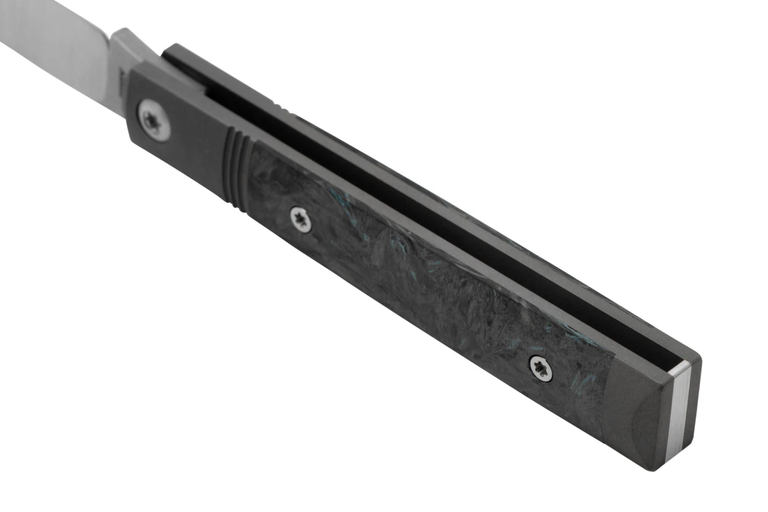 Jack Wolf Feelgood Jack FEELG-01-DMB Fat Carbon Dark Matter Blue, Couteau De Poche 6 Jack Wolf Feelgood Jack FEELG-01-DMB Fat Carbon Dark Matter Blue, Couteau De Poche – Image 4