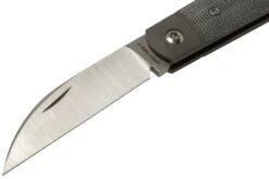 Jack Wolf Laid Back Jack, Black Canvas Micarta LAIDB-01-BLK Couteau De Poche Slipjoint -Victorinox Boutique JW LAIDB 01 BLK 03 jackwolf