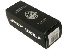 Jack Wolf Sharpshooter Jack, Black Canvas Micarta SHSH-MBK Couteau De Poche Slipjoint -Victorinox Boutique JW SHSH MBK 11 jackwolf