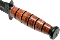 KA-BAR Short 1261 Couteau à Lame Fixe Partiellement Dentelé, étui En Cuir -Victorinox Boutique KA1261 04 ka bar