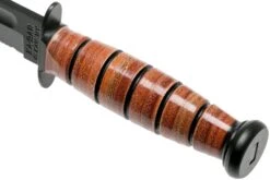 KA-BAR Short 1261 Couteau à Lame Fixe Partiellement Dentelé, étui En Cuir -Victorinox Boutique KA1261 05 ka bar