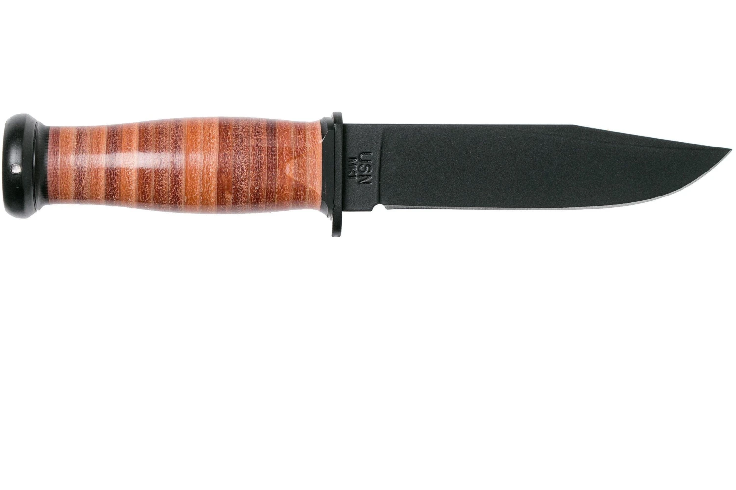 KA-BAR Mark I USN 2225 Leather Couteau à Lame Fixe 4 KA-BAR Mark I USN 2225 Leather Couteau à Lame Fixe – Image 2