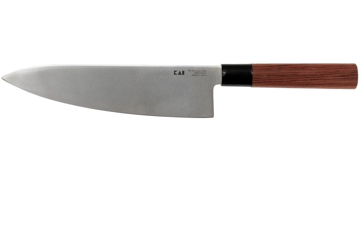 Kai Seki Magoroku Redwood Couteau De Chef 0200C 20 Cm 3 Kai Seki Magoroku Redwood Couteau De Chef 0200C 20 Cm