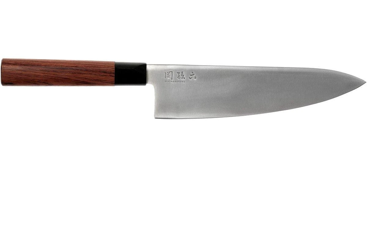 Kai Seki Magoroku Redwood Couteau De Chef 0200C 20 Cm 4 Kai Seki Magoroku Redwood Couteau De Chef 0200C 20 Cm – Image 2