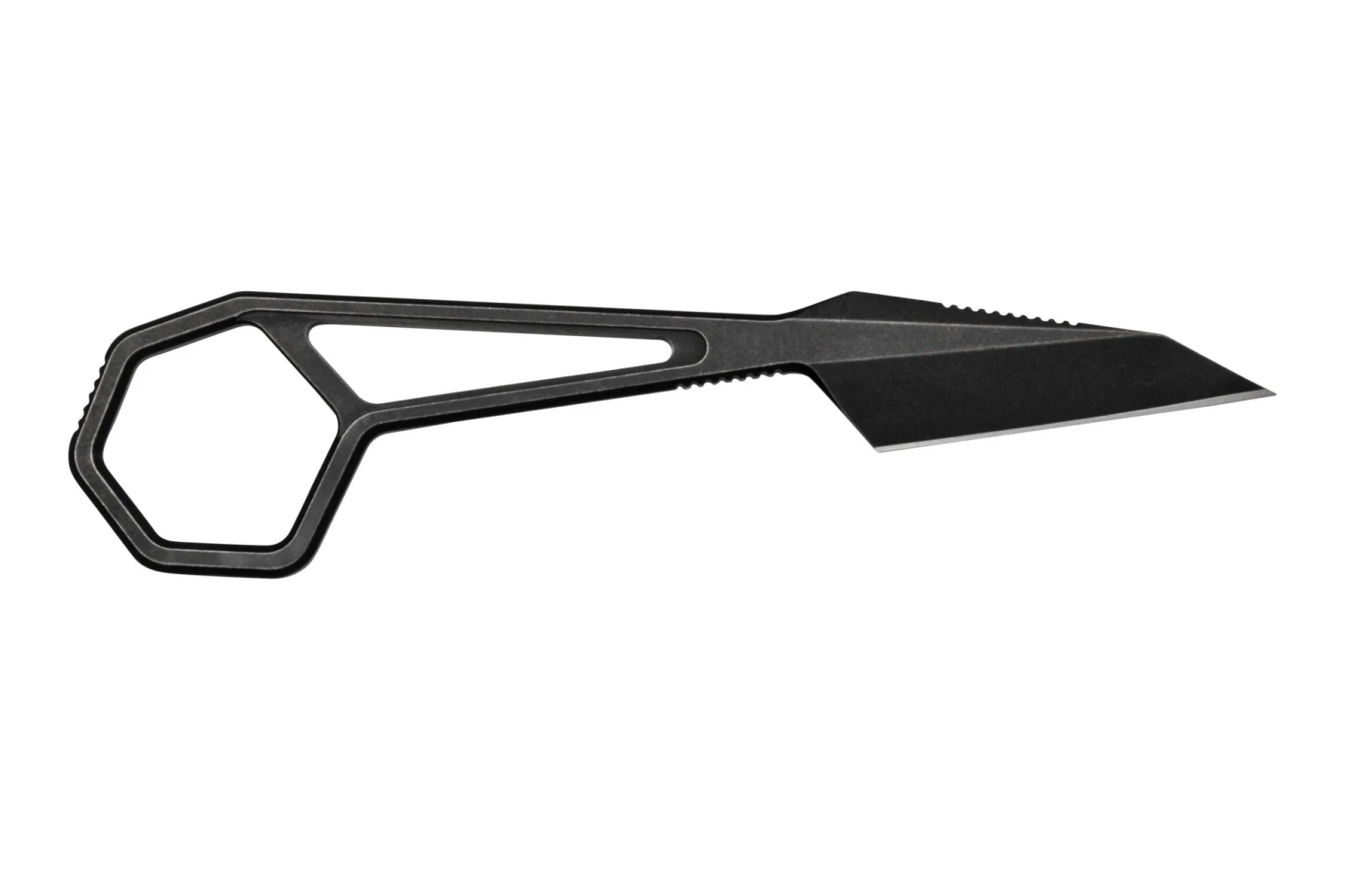 Kansept Hex G0001A4 Black Coating 14C28N, Couteau De Cou, Ostap Hel Design 4 Kansept Hex G0001A4 Black Coating 14C28N, Couteau De Cou, Ostap Hel Design – Image 2