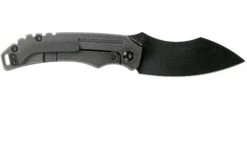 Kansept Pelican EDC K1018A4 Sheepsfoot, Black Titanium Couteau De Poche, Kmaxrom Design -Victorinox Boutique KSK1018A4 02 kansept knives