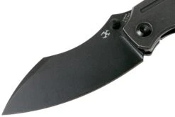 Kansept Pelican EDC K1018A4 Sheepsfoot, Black Titanium Couteau De Poche, Kmaxrom Design -Victorinox Boutique KSK1018A4 03 kansept knives