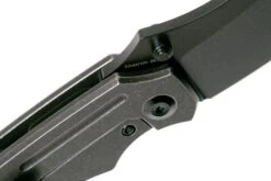 Kansept Pelican EDC K1018A4 Sheepsfoot, Black Titanium Couteau De Poche, Kmaxrom Design -Victorinox Boutique KSK1018A4 06 kansept knives